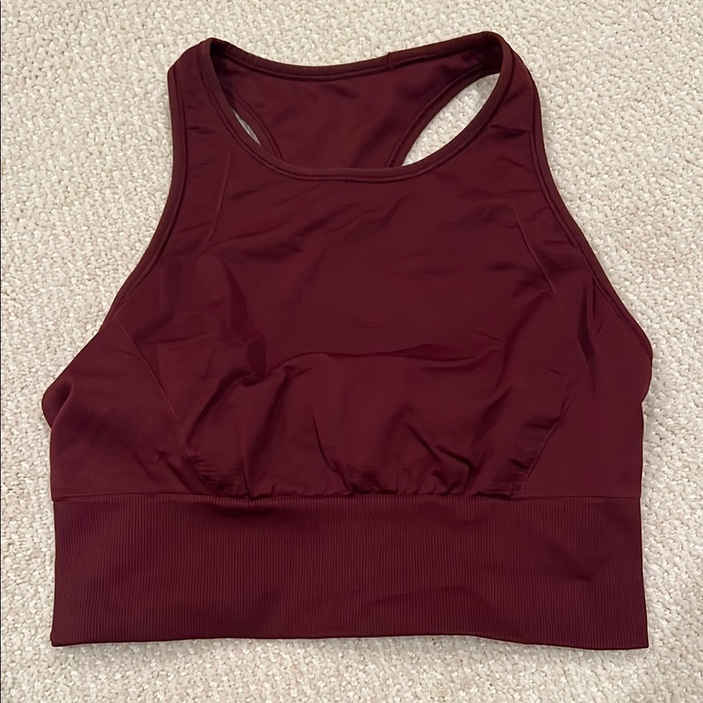 . Lululemon high neck ebb to street long line size 6